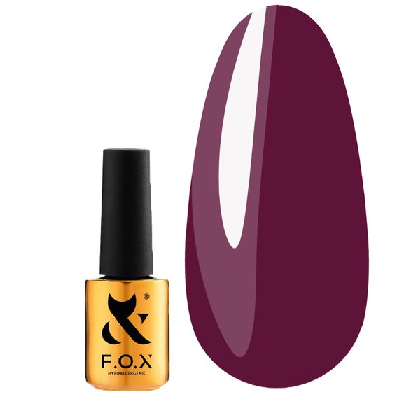 Base FOX Spectrum Rubber Base №089 Aubergine, 14 ml
