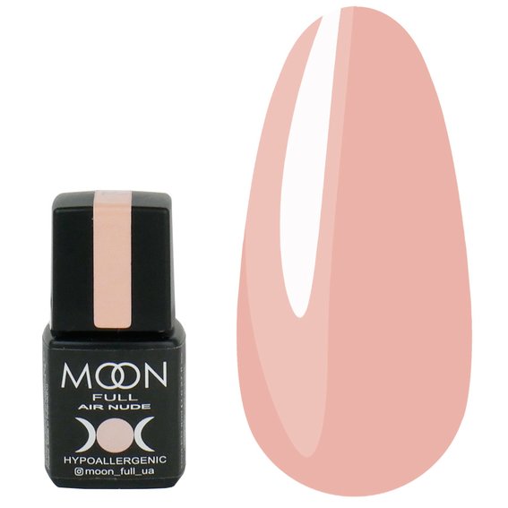 Гель-лак MOON FULL Air Nude №19 нежный персик 8 мл