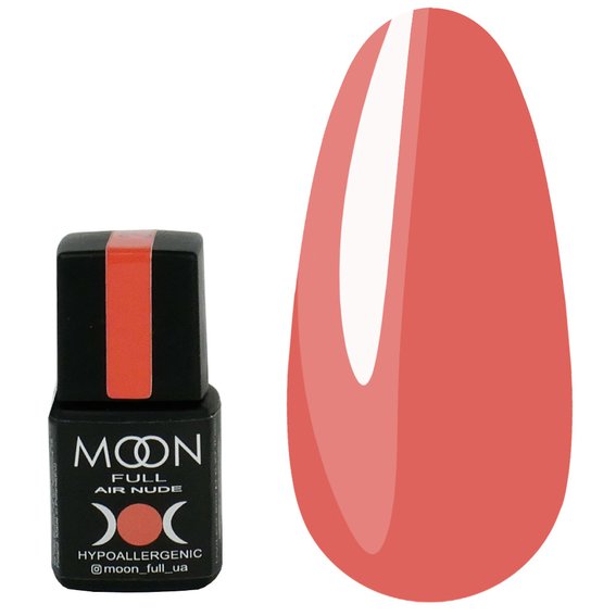 Gel Polish MOON FULL Air Nude №20 tender salmon 8 ml