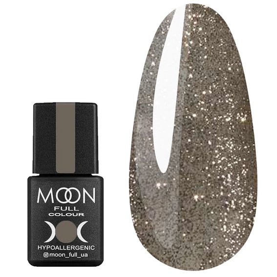 Moon Full hybride nagellak №325 zilver-goud met glans 8 ml