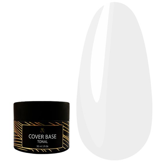 Base FOX Tonal Cover Base №001 weiß, (Glas) 30 ml