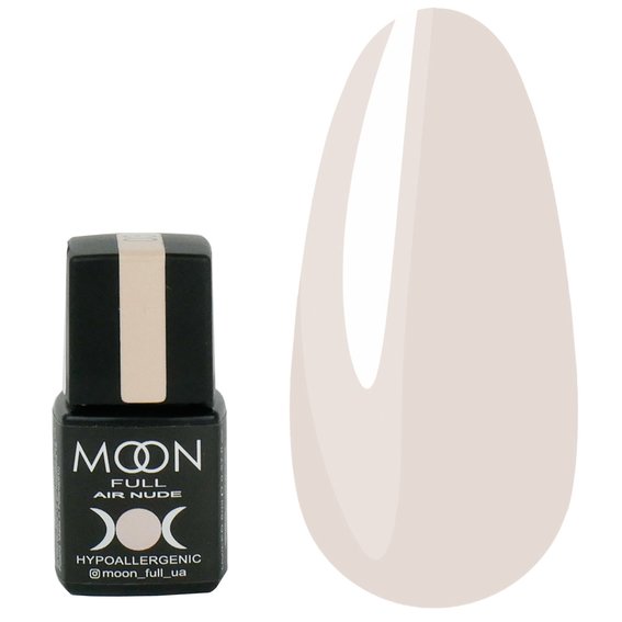 Moon Full Air Nude 3 Gel Nagellak Melkachtig Beige Doorschijnend 8 ml