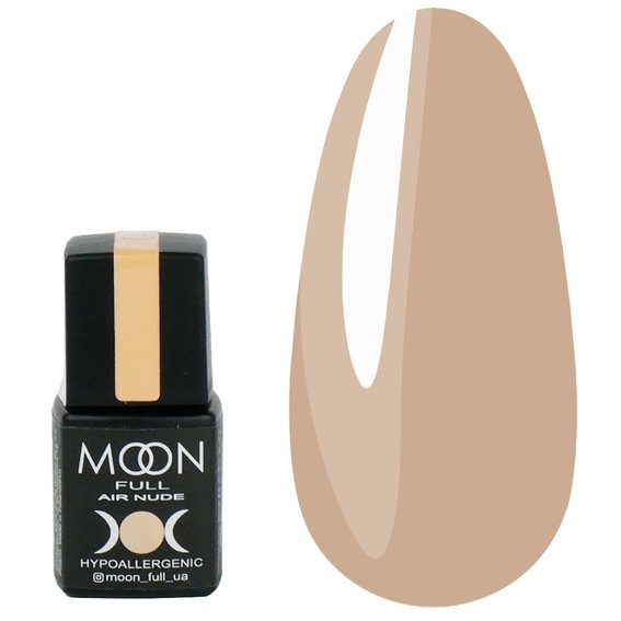 Gel Polish MOON FULL Air Nude №4 light beige 8 ml