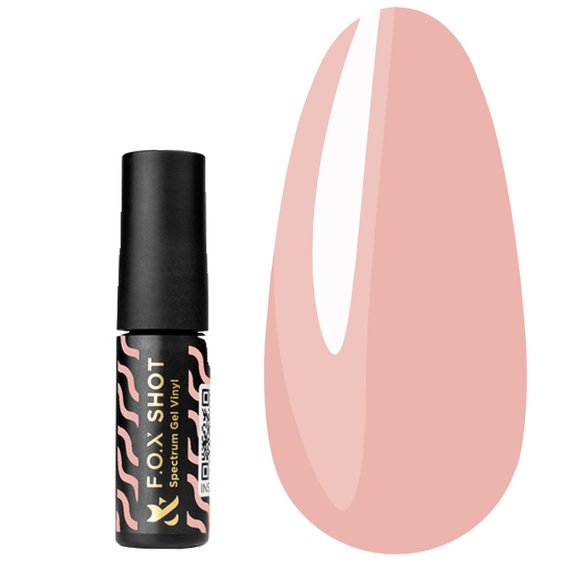FOX SHOT Spectrum Gel Vinyl 051 hybride vernis 5 ml perzik