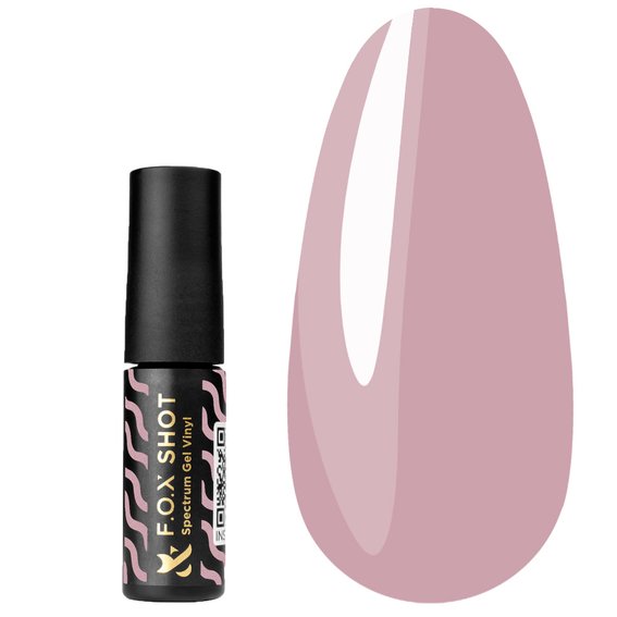 F.O.X SHOT Spectrum Gel Vinyl 084 гель-лак 5 мл светло-розовый