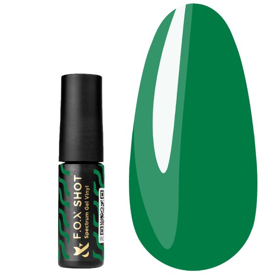 F.O.X SHOT Spectrum Gel Vinyl 105 гель-лак 5 мл зеленый