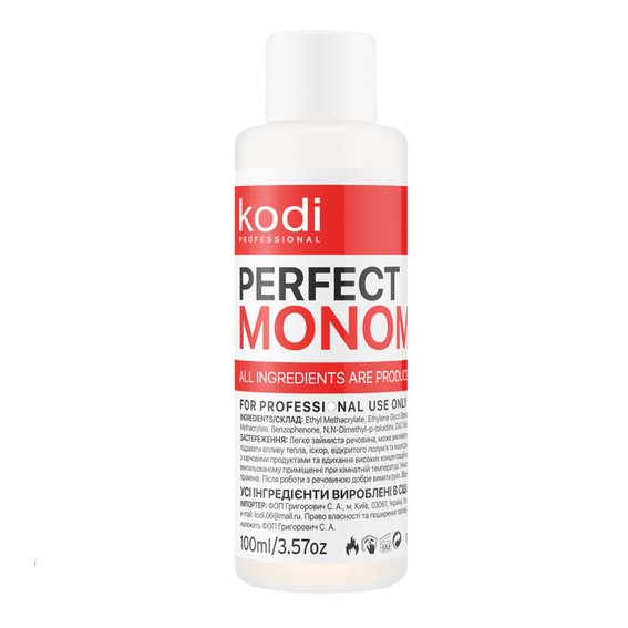 Мономер Kodi Professional Clear прозрачный 100 мл