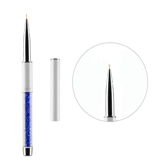 Kodi 2 Nail Art Brush Maat 00/1 (Haarharen: Nylon, Metalen Handvat, Acryl)
