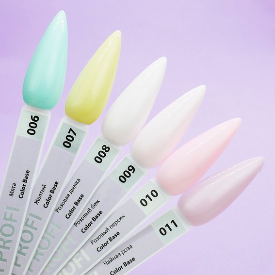 TUFI profi PREMIUM Color Base 008 Transluzenter rosa Nebel 8 ml - Фото №4