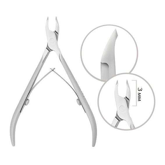 Professionele nagelriemtang Staleks SMART 10 3 mm