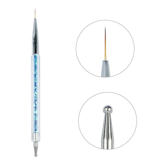 Set of brushes and dots TUFI profi  PREMIUM  Art for nail design (0131014) - Фото №2