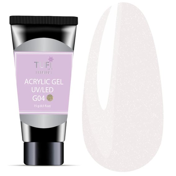 TUFI profi PREMIUM Acrylgel G04 Astrea 15 g (0121672) - Фото №1