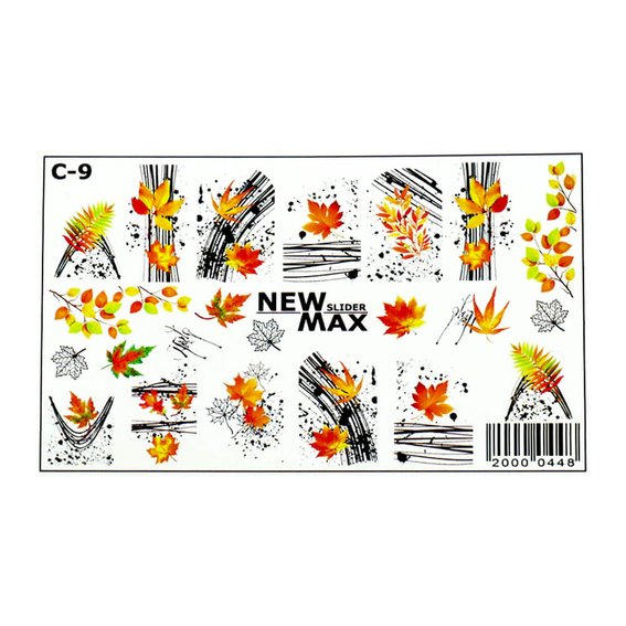 Crystaloff slider C-9 waterdecals gaan weg