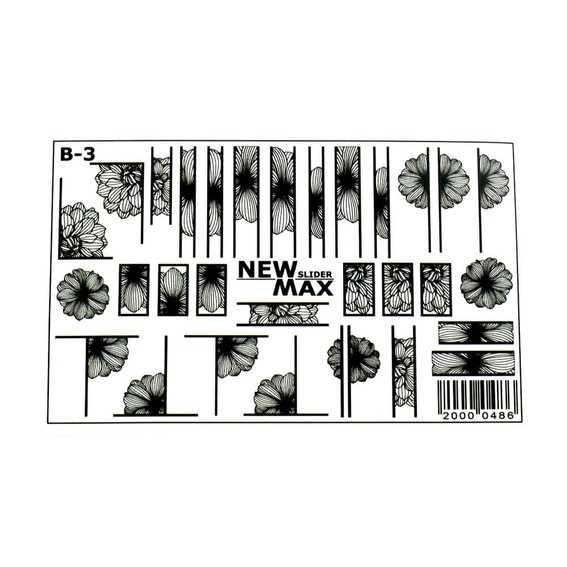 Crystaloff slider B-3 waterdecals