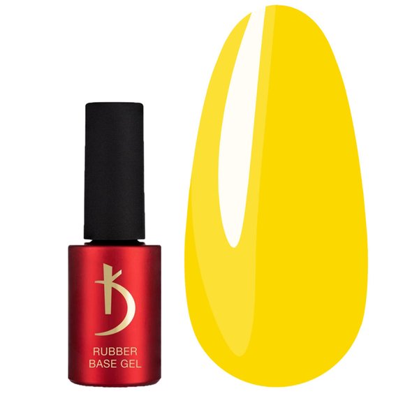 Kodi Color Rubber Base Gel Pastell 04 gelb 7 ml