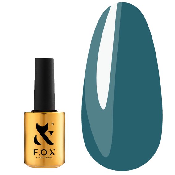 База F.O.X Spectrum Rubber Base 062 темно-бирюзовый, 14 ml