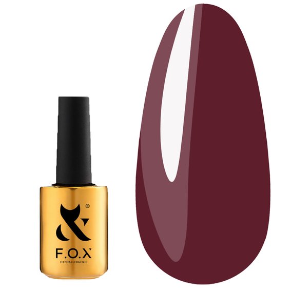 База F.O.X Spectrum Rubber Base 076 бордовый, 14 ml