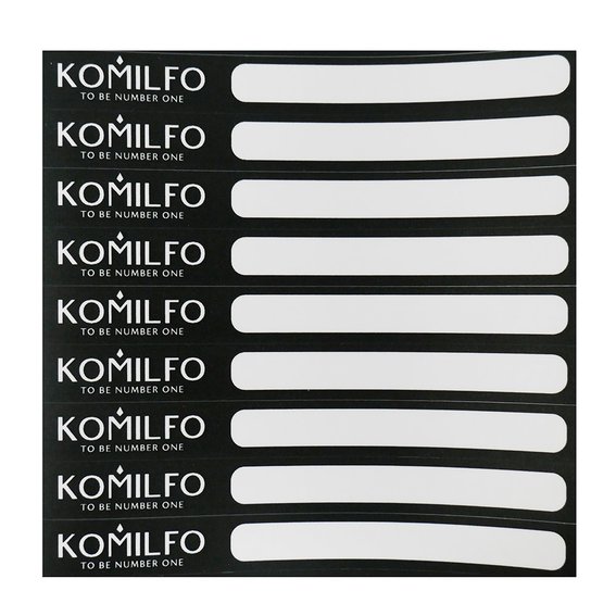 KOMILFO stickers on tips - Фото №2