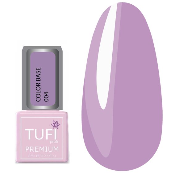 TUFI profi PREMIUM Base 004 Dusty Rose 8 ml (0103702) - Фото №1