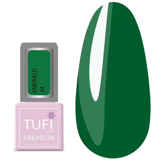 Gellack TUFI Profi PREMIUM Emerald №24 Blogger's Dream 8ml (0121278) - Фото №1