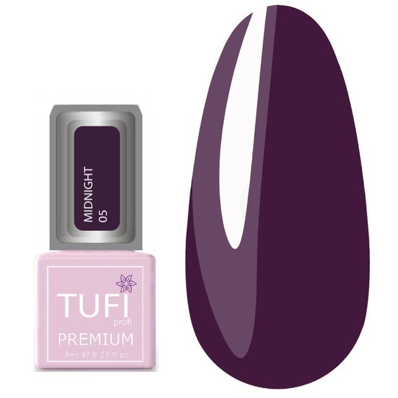 Gelpolitur TUFI profi PREMIUM Midnight 05 Italienische Pflaume - Фото №1