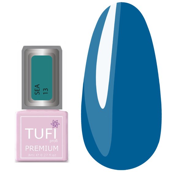 TUFI profi PREMIUM Sea 13 Nefertiti hybride vernis 8 ml (0102617) - Фото №1