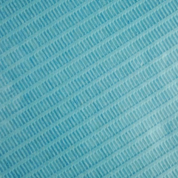 Disposable paper nail art table mat TUFI profi PREMIUM laminated waterproof blue 40х32 cm 50 pcs (0104201) - Фото №3