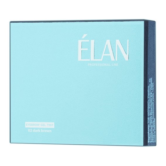 Eyebrow paint ELAN 03 Dark Brown (small set) 2х5 g