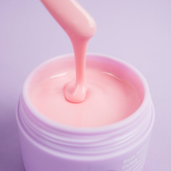 TUFI profi PREMIUM Rubber Franse Base 03 Roze Perzik 30 ml (0121330) - Фото №2