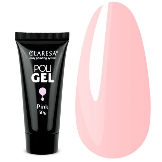 Acrigel Claresa POLI GEL PINK 30 g - Фото №1