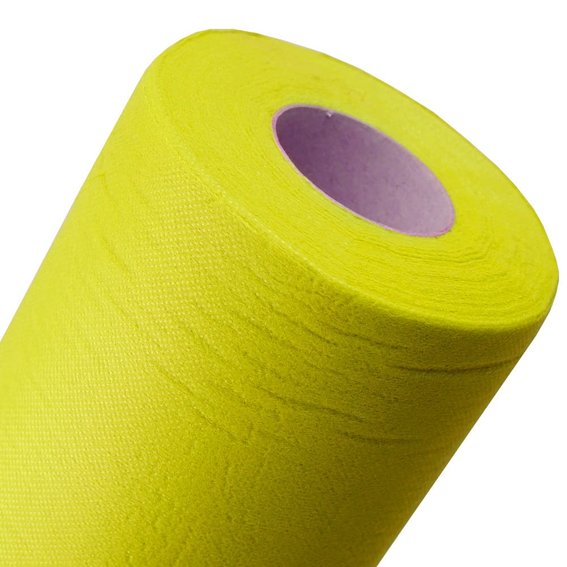 Einweglaken Panni Mlada Spinnvlies gelb 0,6x100m