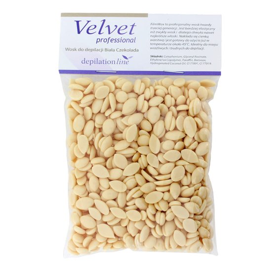 Горячий воск в гранулах Velvet Professional FilmWax белый шоколад 100 г