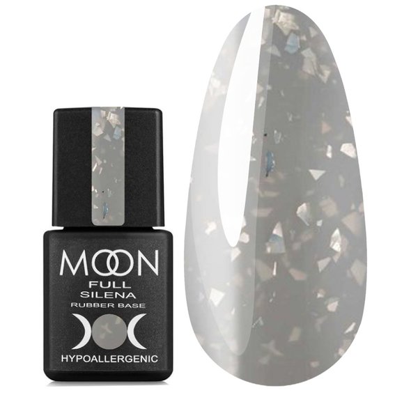 Maan Vol Potal Silena Hybride Base № 2037 Grijs met Zilver Potal 8 ml