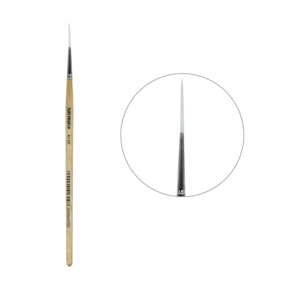 TUFI profi PREMIUM Art nagelborstel dun 2/0 (0120831) - Фото №1