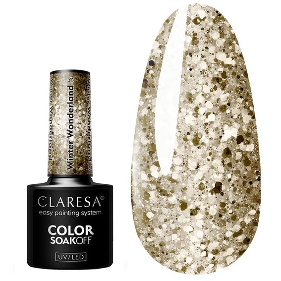 Claresa hybride nagellak WINTER WONDERLAND 5 5 ml - Фото №1