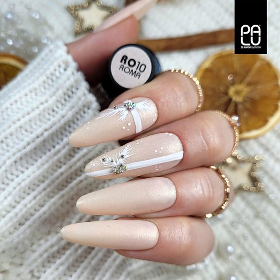 PALU Roma RO10 hybride nagellak lichtbeige met glans 11 ml - Фото №4