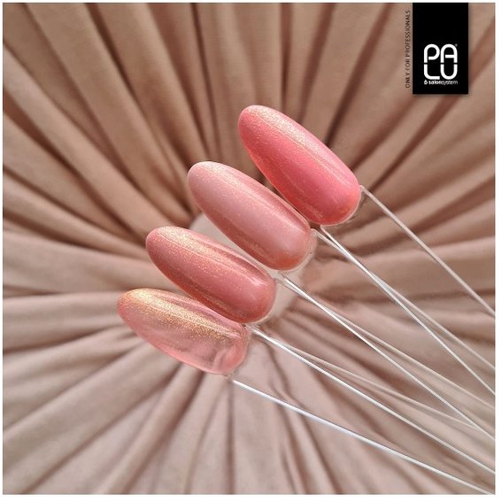 Hybride nagellak PALU Winter Oslo OS2 perzik glans 11 ml - Фото №2