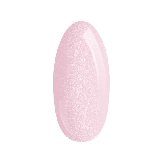 Building gel PALU BUILDER PRINCESS PINK with shimmer 12 ml - Фото №4