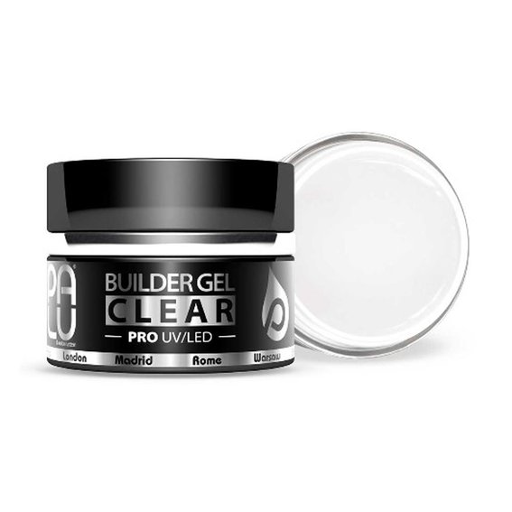 Строительный гель PALU Builder Gel Clear прозрачный 15 мл - Фото №3