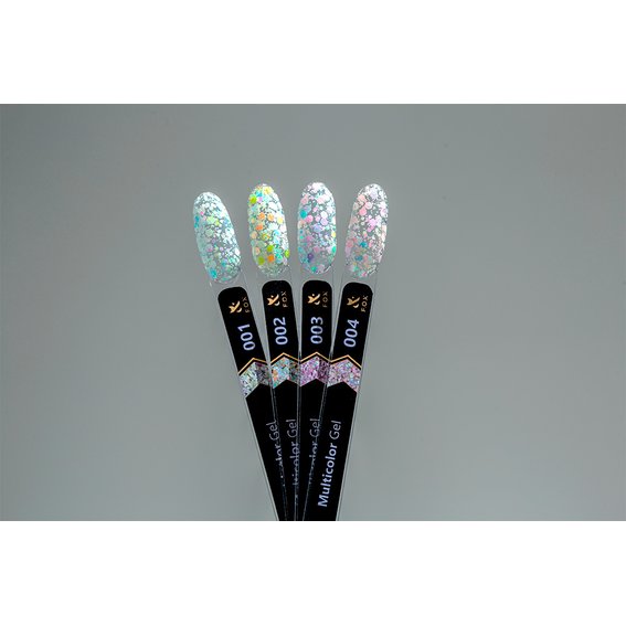 Гель-лак для дизайна F.O.X Multicolor Gel 003 5 мл - Фото №2
