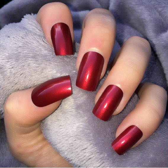 Nagelpoeder PALU CRYSTAL GLASS 3 bordeaux 1 g - Фото №2