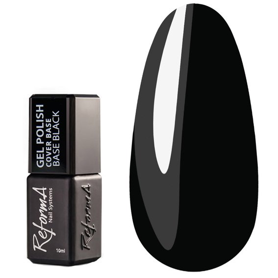 Цветная база REFORMA Cover Base Black 10 мл (942013) - Фото №1