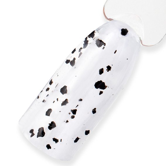 Тоp REFORMA Black Egg top with sticky layer and black particles 10 ml - Фото №3