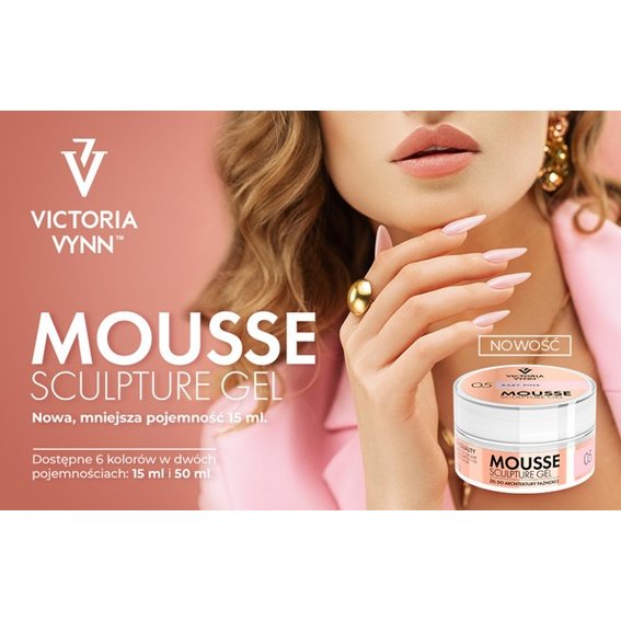 Victoria Vynn 04 Berry Blush Pink 15 ml Mus-Gel Builder Gel - Фото №5