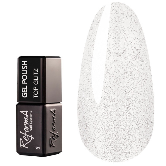 Hybride Top REFORMA Glitz zonder plaklaag reflecterend 10 ml (942026) - Фото №1