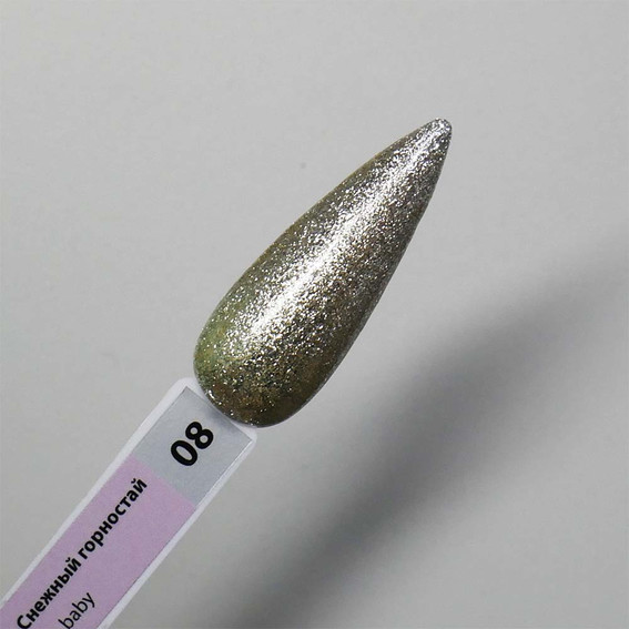 Гель-лак TUFI profi PREMIUM Ice baby 08 Снежный горностай 8 мл (0102221) - Фото №3