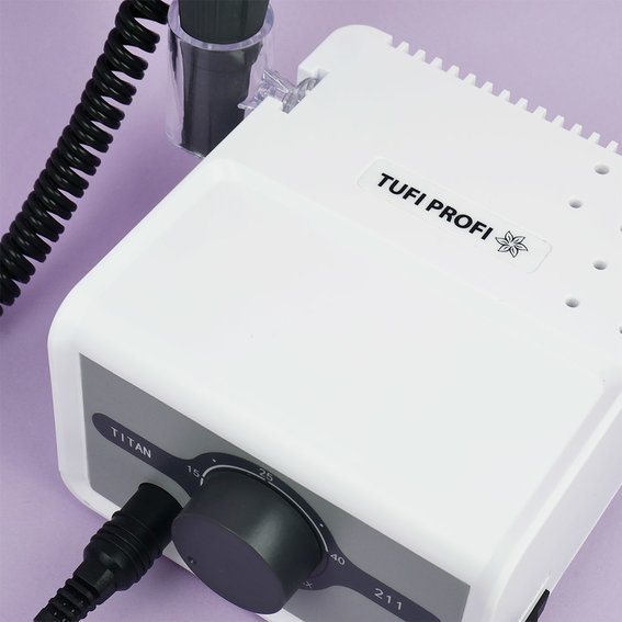 TUFI profi PREMIUM TITAN 211 freesmachine 80W 40 000 rpm wit (0195427) - Фото №7