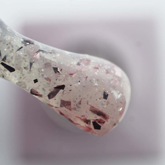 Hybride Top TUFI profi PREMIUM Diamond Potal Top met pot en glans frostpoeder 8 ml (0227053) - Фото №2