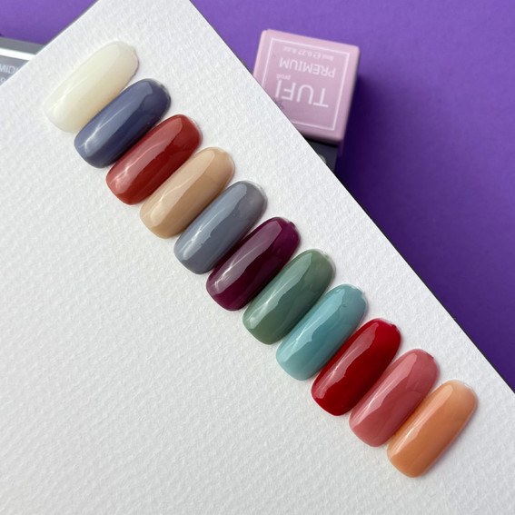 Gel polish TUFI profi PREMIUM Lollipop 01 vanilla 8 ml (0227090) - Фото №4