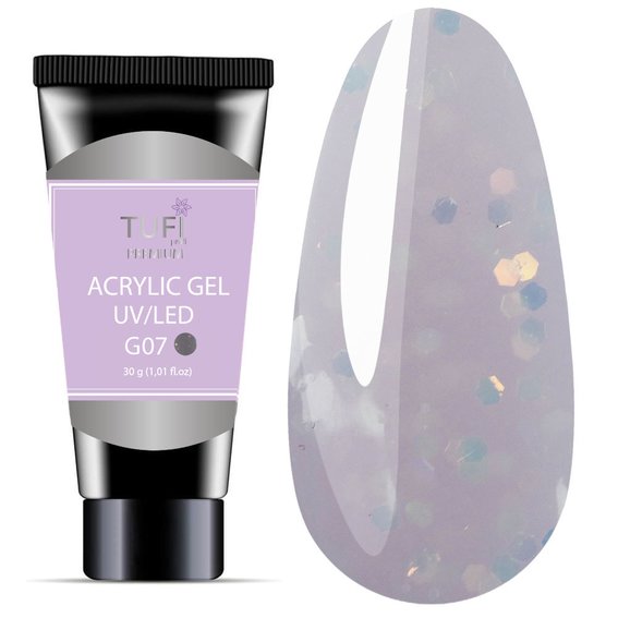 Acrylgel TUFI profi PREMIUM G07 Demetra 30 g (0196315) - Фото №1
